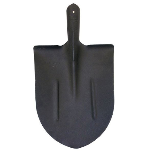 Лопата штыковая рельсовая сталь с ребром жесткости без черенка
