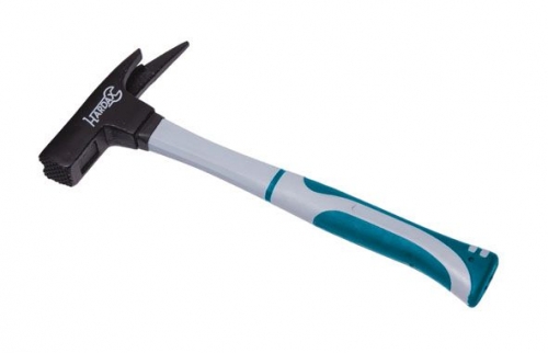 Молоток кровельщика фиберглассовая рукоятка 600г (Hardax)