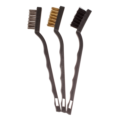 Набор щеток для зачистки поверхностей с пластиковым корпусом 175 мм (3 шт)