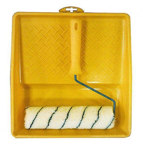 Набор малярный, 2 предмета: валик "Мольтопрен" 180 мм, кювета 330 х 350 мм (уп.)