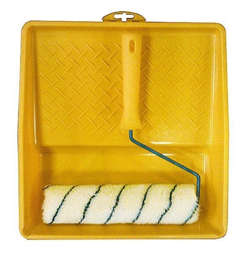 Набор малярный, 2 предмета: валик "Мольтопрен" 180 мм, кювета 330 х 350 мм (уп.)