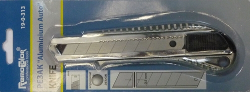 Нож 18мм винтовой фиксатор, металлический корпус (Большой ремонт)