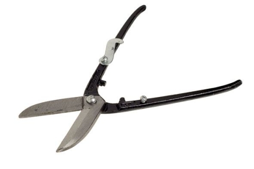 Ножницы по металлу пряморежущие, с фиксатором, 200мм