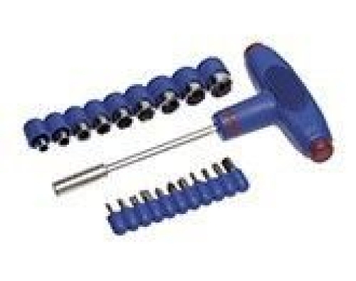 Отвертка Т-образная 20 насадок