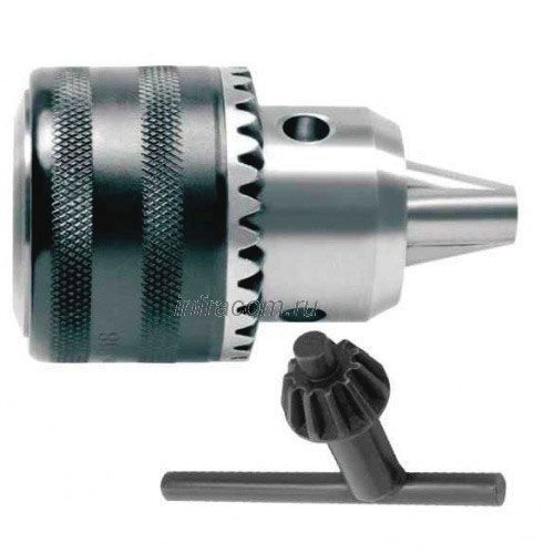 Патрон сверлильный с ключом 2-16 мм, конус B16 (Hardax)