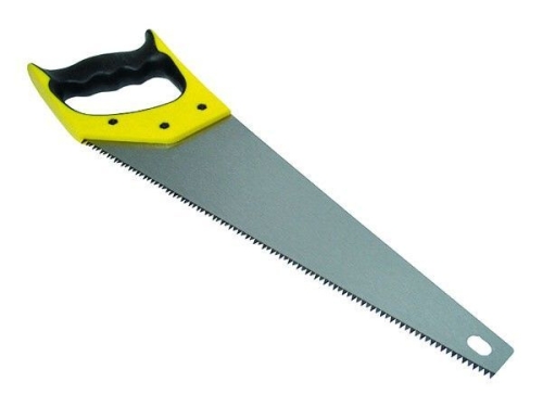 Пила по дереву 500 мм, шаг зуба 6,5 мм, двухкомпонентная рукоятка