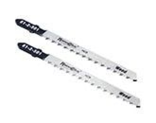 Полотно для электролобзика по дереву и пластику 100мм, шаг 4мм, HCS (2шт) (Hardax)