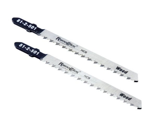 Полотно для электролобзика по дереву и пластику 75мм, шаг 2,5мм (2шт) (Hardax)