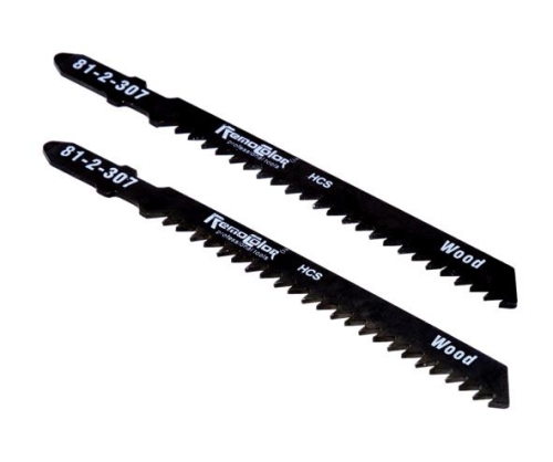 Полотно для электролобзика по дереву и пластику 75мм, шаг 3мм, HCS (2шт) (Hardax)