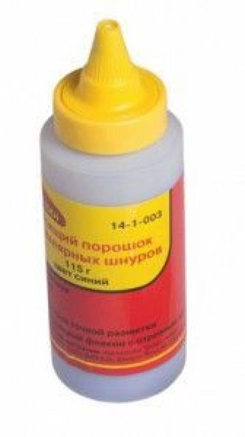 Порошок красящий для малярных шнуров красный 115г