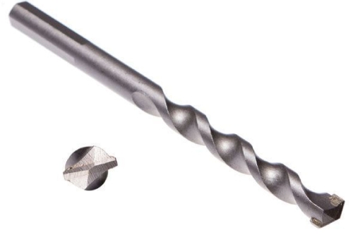 Сверло по бетону, две режущие кромки, трёхгранный хвостовик, 5 х 85 мм