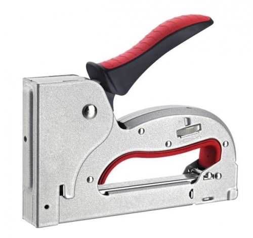 Степлер скобозабивной тип скобы №53 6-10мм металлический корпус (Miles)