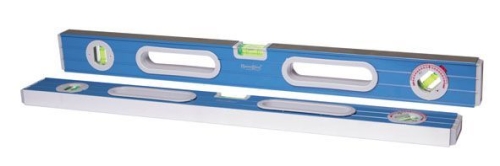 Уровень алюминиевый коробчатый корпус 3 ампулы 120см