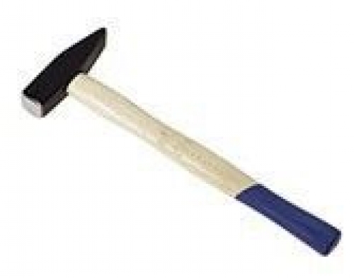 Молоток слесарный, деревянная рукоятка, 200г