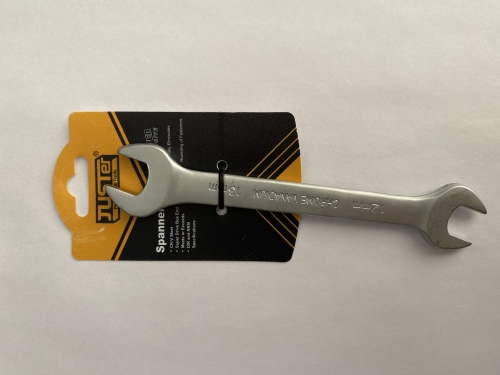 Ключ гаечный рожковый Cr-v матовая полировка 12х13мм