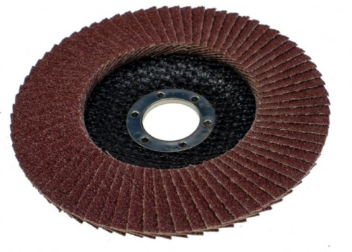 Круг лепестковый торцевой 125х22мм Р100