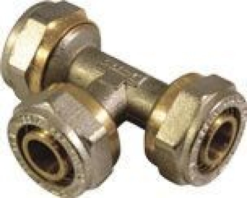 Тройник-обжим 20х20х20