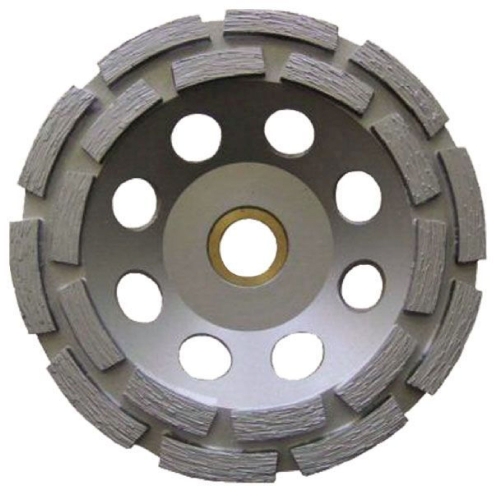 Круг алмазный сегментный чашечный шлифовальный двурядный 150 мм (Hardax)