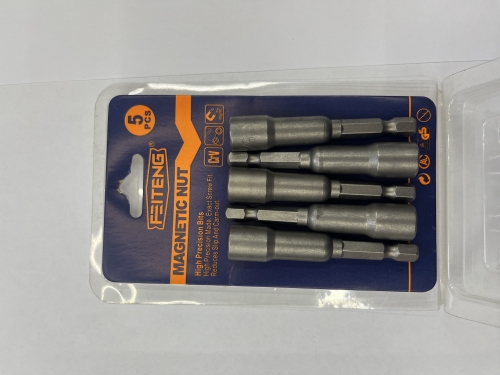 Насадка шестигр. магнитная 8х42мм (5шт)
