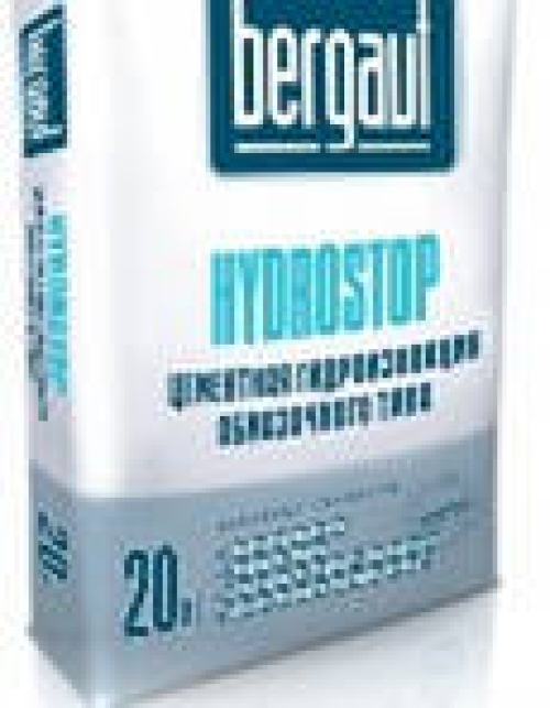 Гидроизоляция Бергауф Hydrostop цементная (20кг)