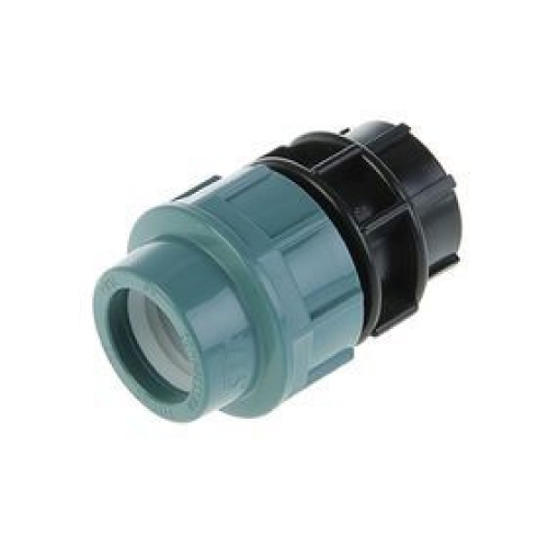 Муфта 32ммх1" внутренняя резьба, компрессионная, для ПЭ труб,