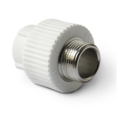 Муфта PP-R переходная наружная резьба 32 мм x1"