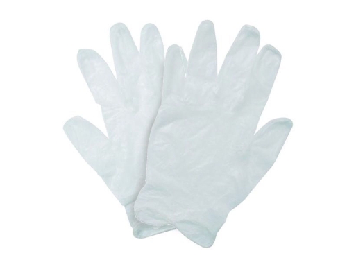 Перчатки виниловые, коробка 100 штук, размер "M"