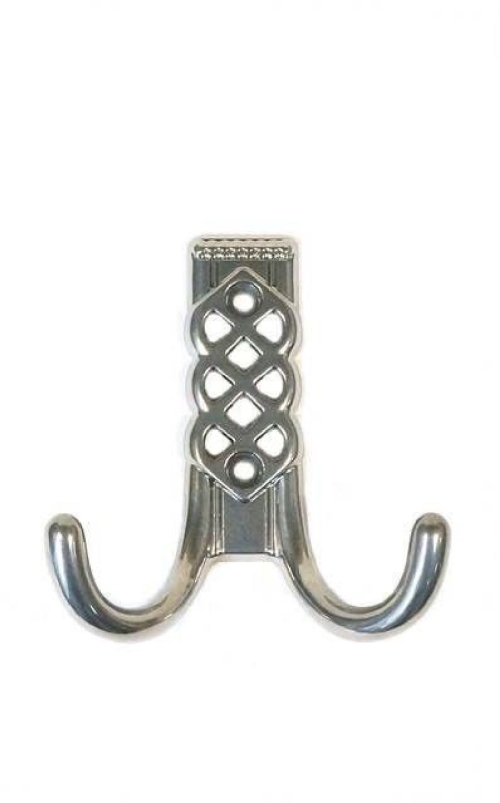 Крючок-вешалка №30 с полимерным покрытием, черная