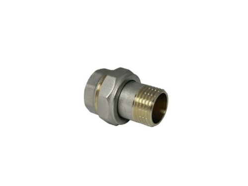 Соединитель американка латунный внутренняя/наружная резьба 1/2"