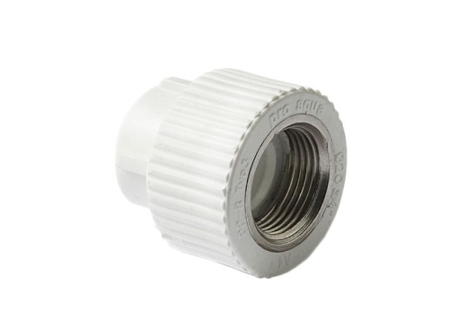 Муфта PP-R переходная внутренняя резьба 20 мм x3/4"