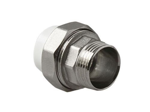 Муфта PP-R разъемная (американка) наружная резьба 20 мм х1/2"