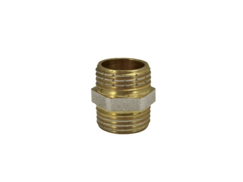 Ниппель латунный наружная резьба 1/2"