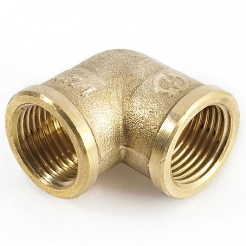 Угольник латунный внутренняя резьба 1"