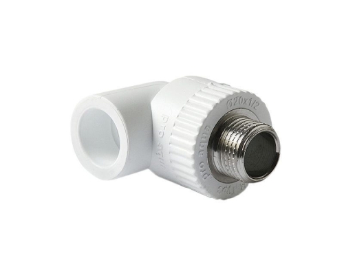 Угольник PP-R переходной наружная резьба 25 мм х1/2"