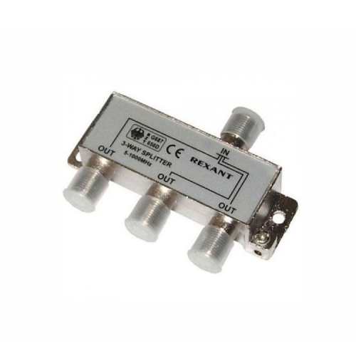 Делитель ТВ*3 под F разъем 5-1000 МГц