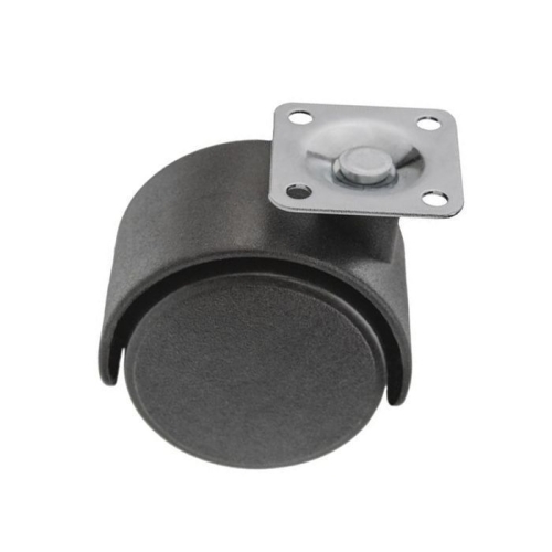 Опора колесная 50мм с пятой черная