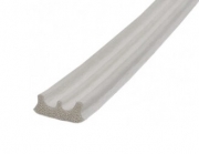 Уплотнитель самоклеящийся E 9*4мм 6м (бел)