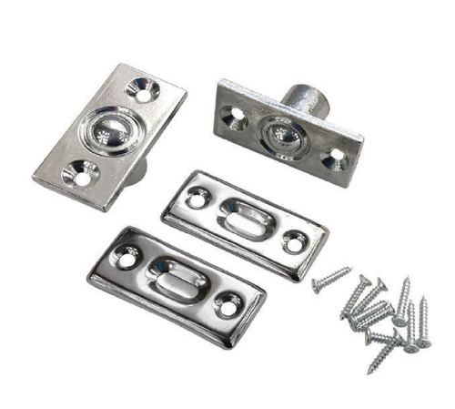 Фиксатор дверной 588B/DF01 CP (хром) с шариком