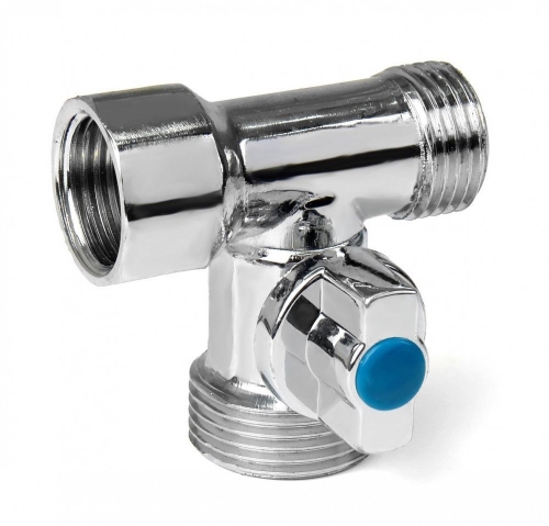 Кран шар. для подкл. с/т приборов 1/2х3/4х1/2