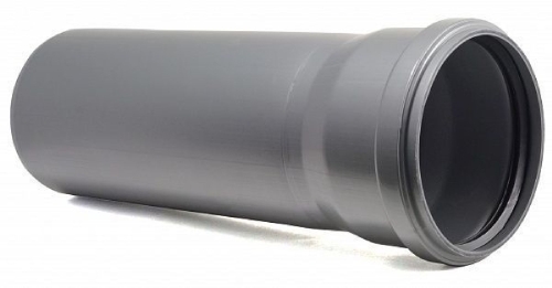 Труба 110 х 1500 ПП (цвет: серый)
