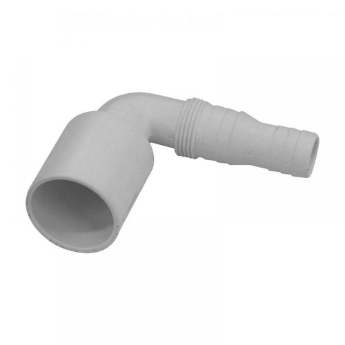 Адаптор для подключ. слива быт/тех, 90град, бел 40мм