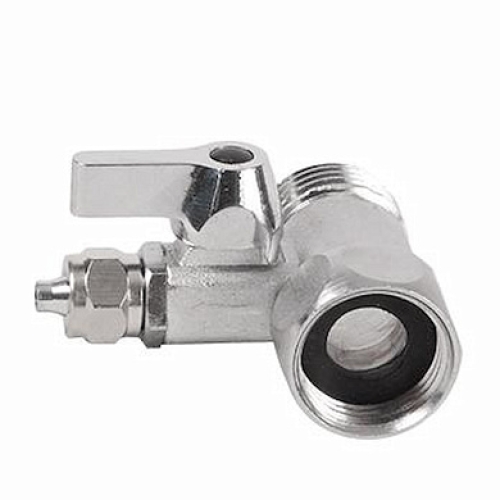 Кран с тройником для системы очистки воды