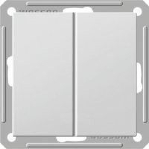 Выключатель СУ под рамку 2кл белый W59f Systeme Electric