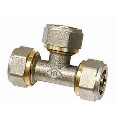 Тройник-обжим 16х16х16