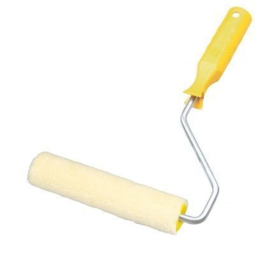 Мини-валик малярный с рукояткой "Велюр" 100мм