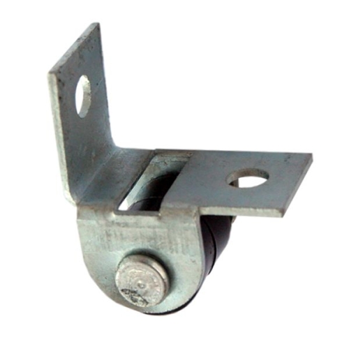 Ролик мебельный выкатной № 531, оцинкованная опора, 2 шт, (уп.)