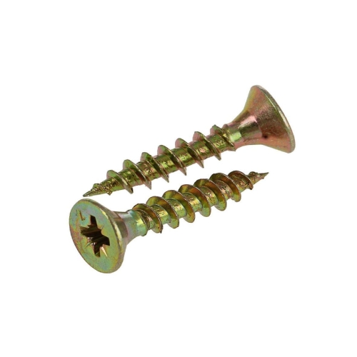 Саморез по дереву 51х3,5 мм желтый цинк(1 кг)