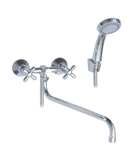 Смеситель SWES д/ванны 2XBES6 ECO Extra излив 350 мм, Россия (0360)