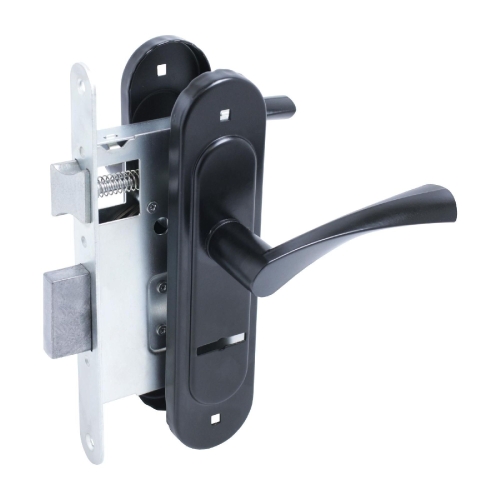 Замок врезной Птимаш 9-4.07 (цв.черный)