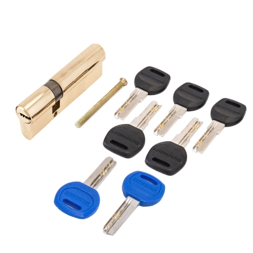 Цилиндровый механизм АЛЛЮР DL-01 90 (30х10х50) ВР перекод. 5+2 перф./кл.